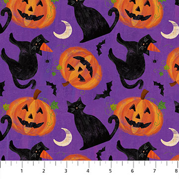 Festive Felines - 24129-86 (1/2 Yard)