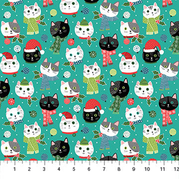 Santa Paws - 24151-64 (1/2 Yard)