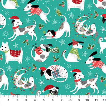 Santa Paws - 24152-64 (1/2 Yard)