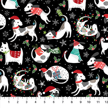 Santa Paws - 24152-99 (1/2 Yard)