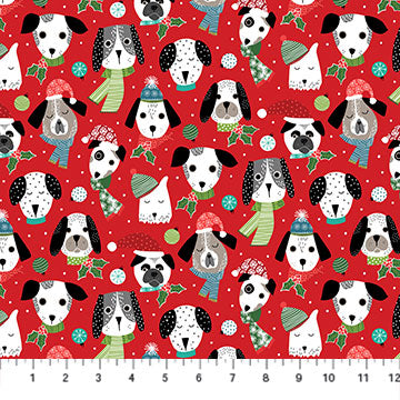 Santa Paws - 24153-24 (1/2 Yard)