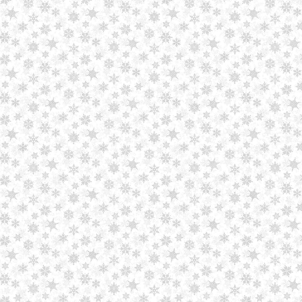 Shimmer Frost - Navy & Silver - 24196M-90 (1/2 Yard)