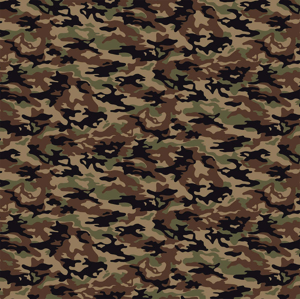 Crazy for Camo - Wideback - B24238-36 (1/2 Yard)