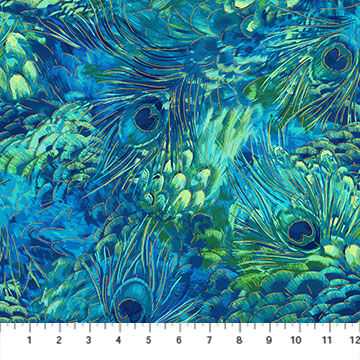 Luminosity - Feathers - 24451M-49 (1/2 Yard)