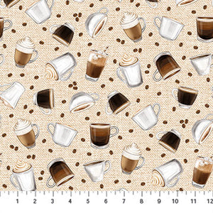 Cafe Culture - 24486-11 (1/2 Yard)