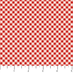 Smokin' Hot - Red Gingham - 24810-24 (1/2 Yard)