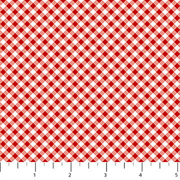 Smokin' Hot - Red Gingham - 24810-24 (1/2 Yard)