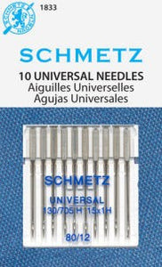 Schmetz - Universal needles (10) - Size 80/12