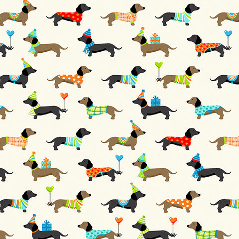 Furry Friends - Dogs - TP-2543-Q (1/2 Yard)