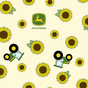 John Deere - JD Sunflower Toss - 76483-A620715 (1/2 Yard)