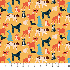 Simple Pleasures - Dogs - 90308-54 (1/2 Yard)