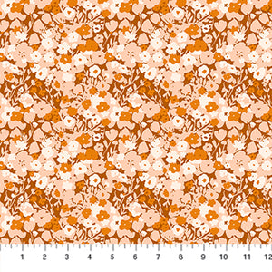 Summer's End - Small Flowers - Rust Multi - 90340-32 (1/2 Yard)