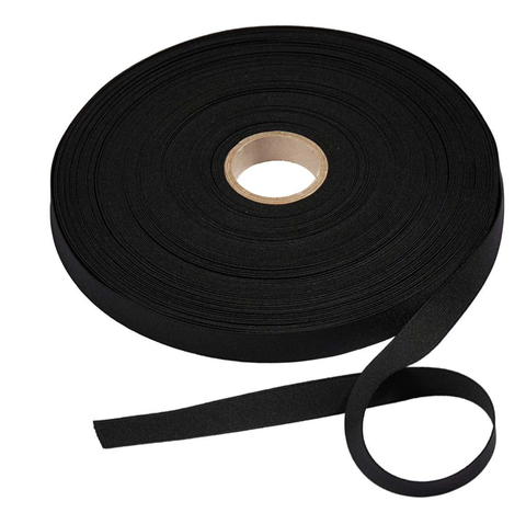 Prym Soft Elastic - 35mm wide - Black (by the yard)