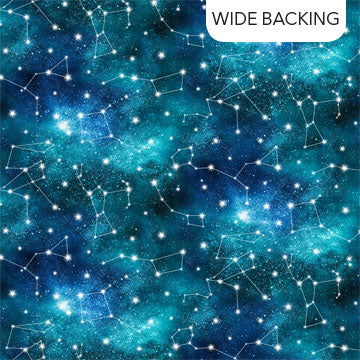 Universe - Wideback - Constellations - B24859-46 (1/2 Yard)