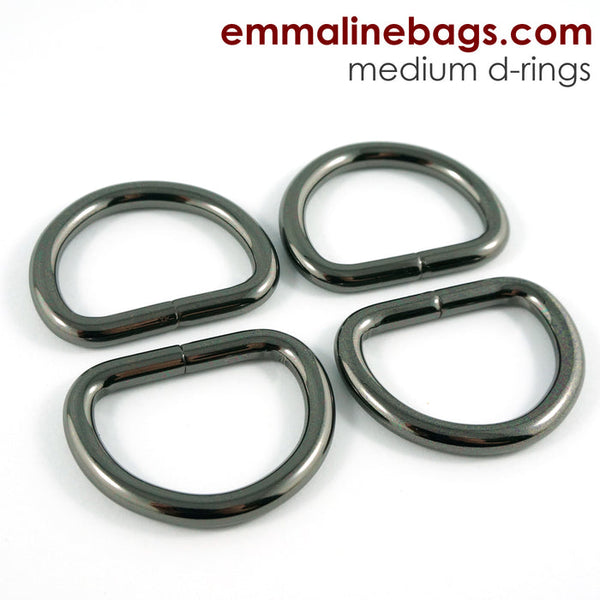 D-Rings (4 Pack) - 1" (25 mm) (5 finishes)