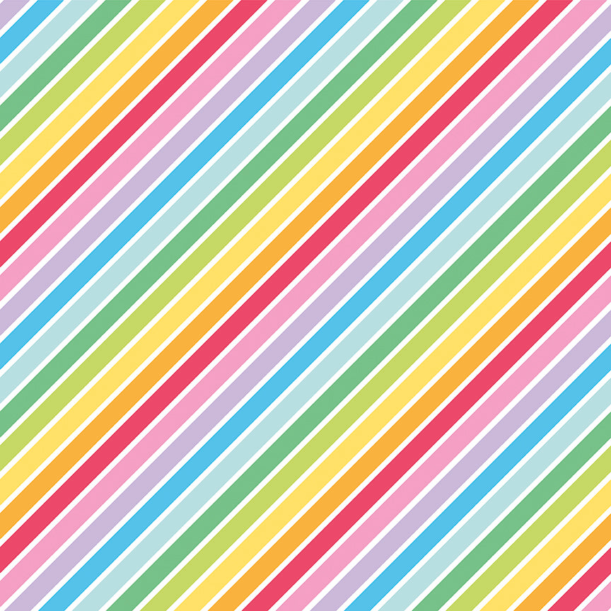 Rainbowfruit - Calories Don't Count - C10892-WHITE (1/2 Yard)