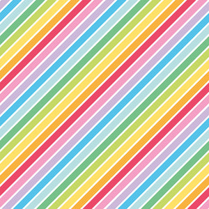 Rainbowfruit - Calories Don't Count - C10892-WHITE (1/2 Yard)