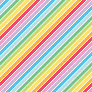 Rainbowfruit - Calories Don't Count - C10892-WHITE (1/2 Yard)