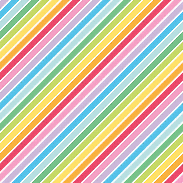 Rainbowfruit - Calories Don't Count - C10892-WHITE (1/2 Yard)