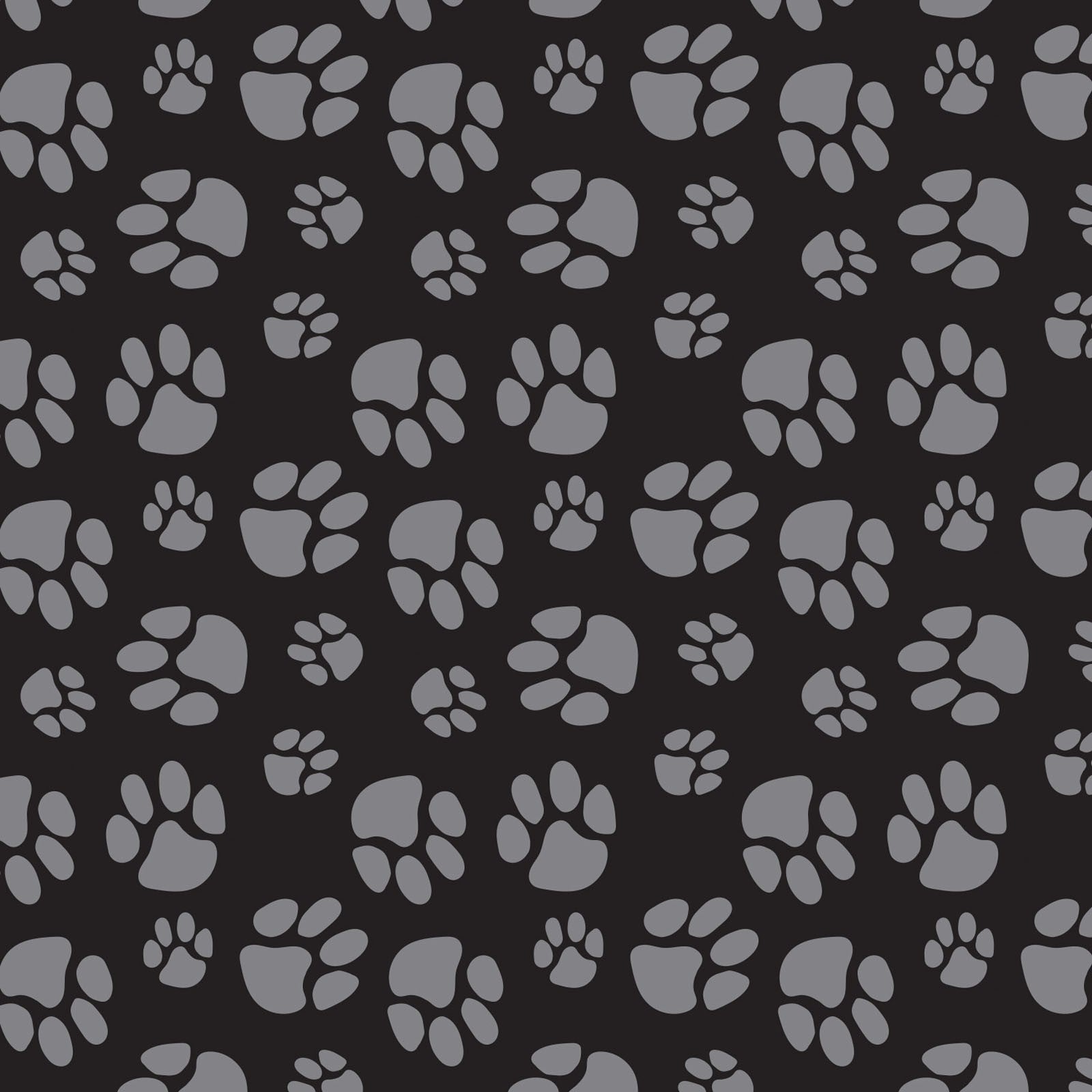 Fleece - Paw Prints - CAM21179802A-1 (1/2 Yard)