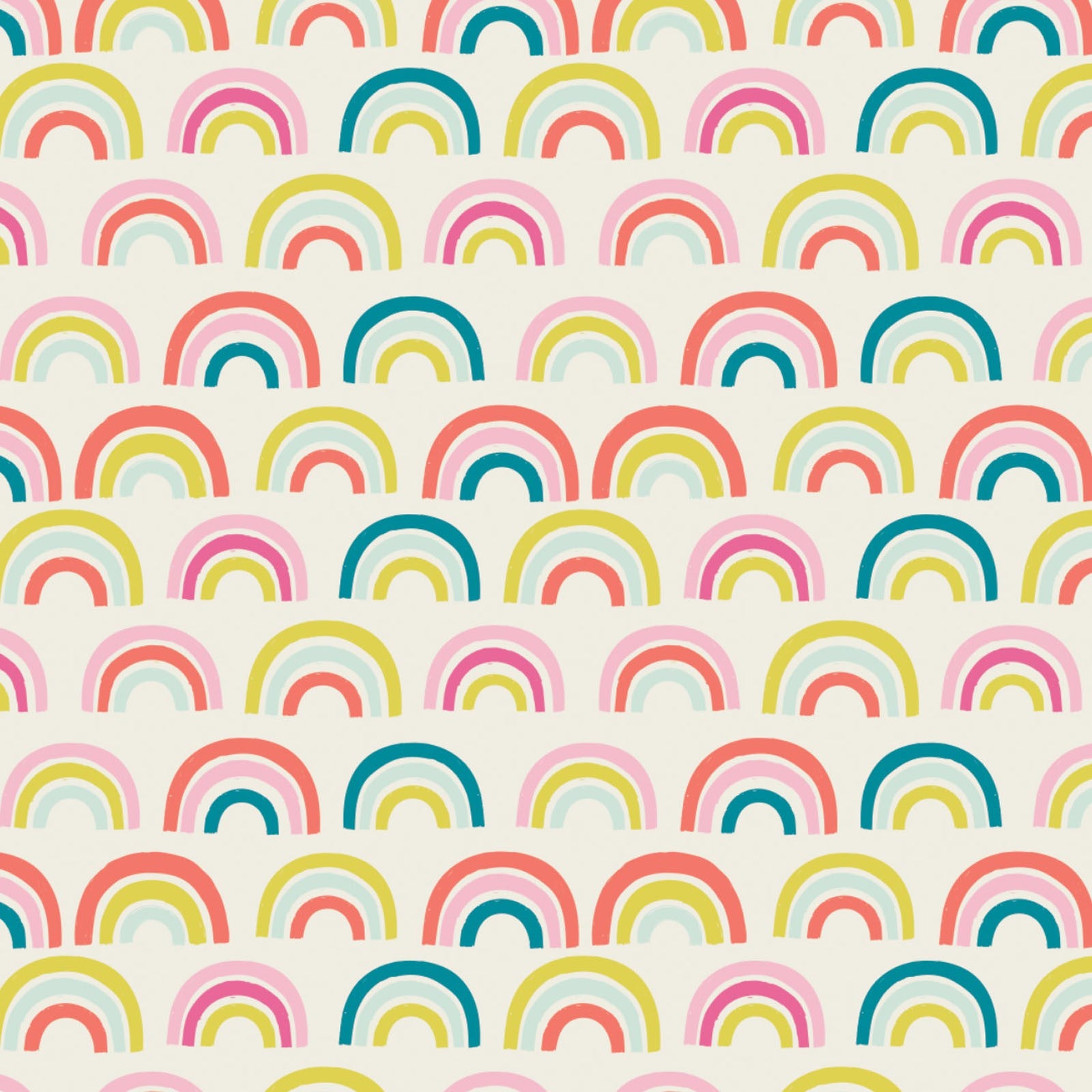 Fleece - Rainbows - CAM21200104A-1 (1/2 Yard)