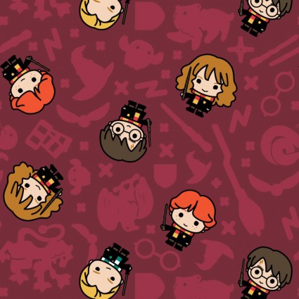 Harry Potter - Kawaii Harry Potter - CAM23800227-1 (1/2 Yard)