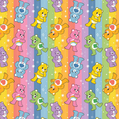 Care Bears - Believe (rainbow) - CAM44010603-1 (1/2 Yard)