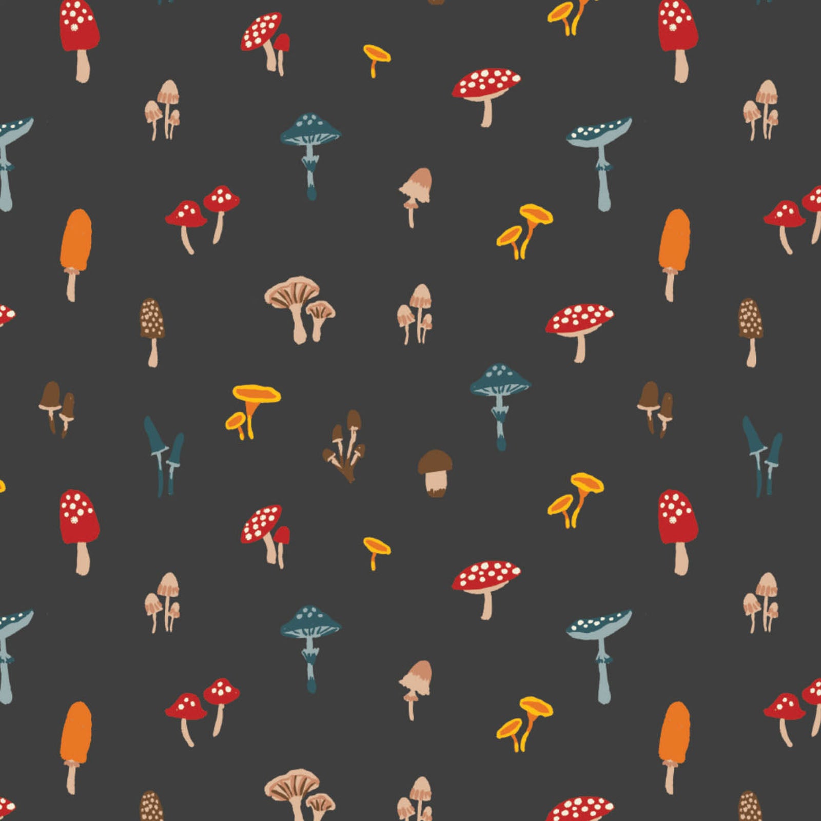 Camelot - Sweater Weather - Toadstools - CAM82200103-02 (1/2 Yard)