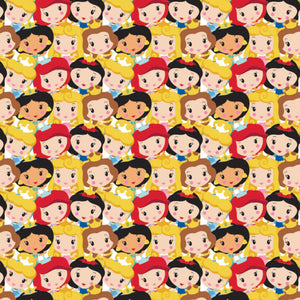 Camelot - Disney - Princess Kawaii - CAM85101903-01 (1/2 Yard)