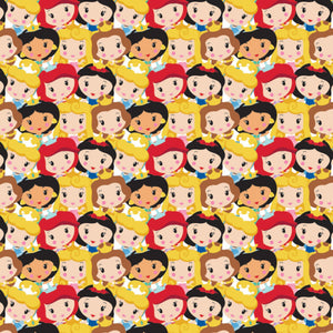 Camelot - Disney - Princess Kawaii - CAM85101903-01 (1/2 Yard)