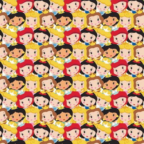 Camelot - Disney - Princess Kawaii - CAM85101903-01 (1/2 Yard)