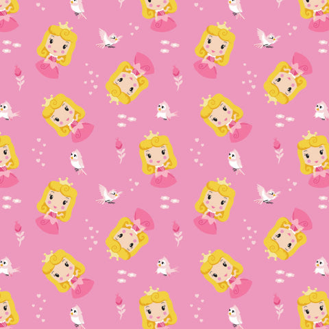 Camelot - Disney - Princess Kawaii - CAM85101905-01 (1/2 Yard)