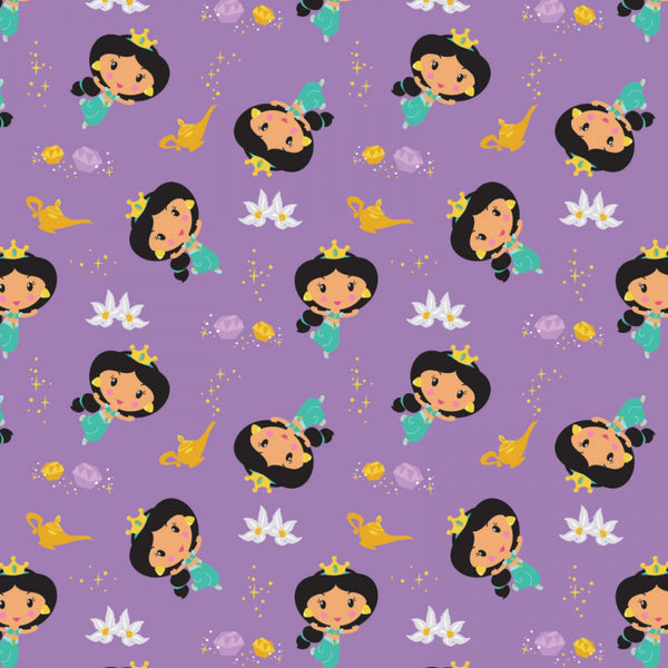 Camelot - Disney - Princess Kawaii - CAM85101909-01 (1/2 Yard)