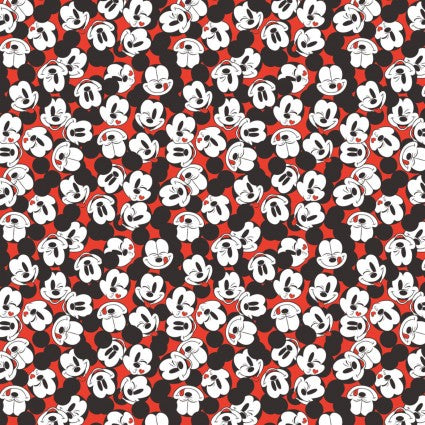 Mickey Mouse - Minnie Tossed Stack - CAM85271010-02 (1/2 Yard)