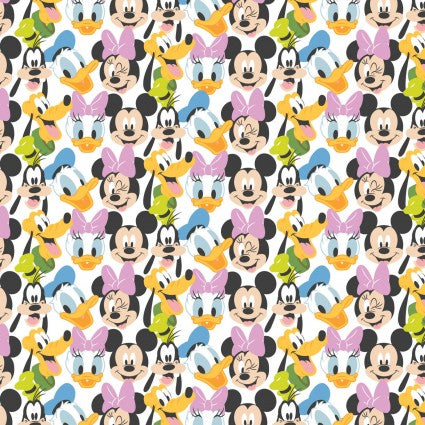 Mickey Mouse - Here Comes the Fun - CAM85271020-01 (1/2 Yard)