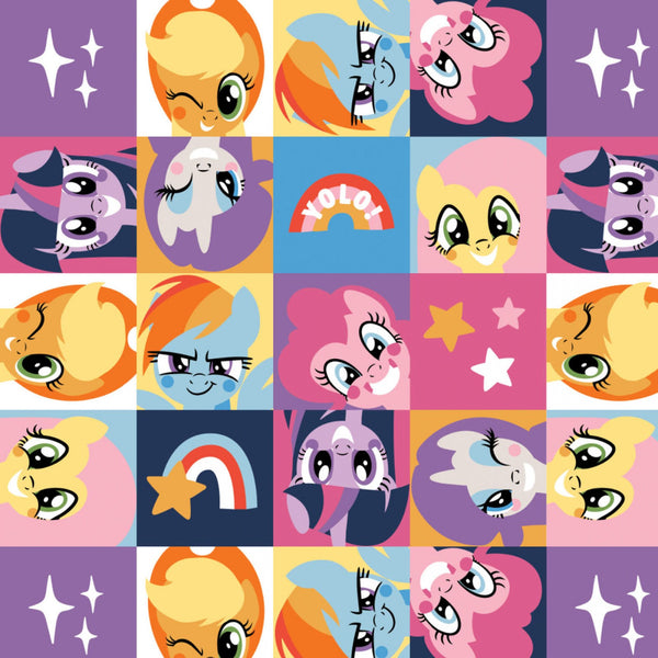 Camelot - My Little Pony - Peek-A-Boo - CAM95010130-01 (1/2 Yard)