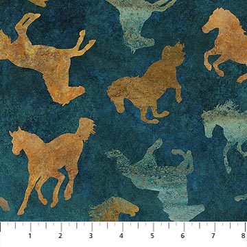 Stonehenge - Wild Horses - DP23034-48 (1/2 Yard)