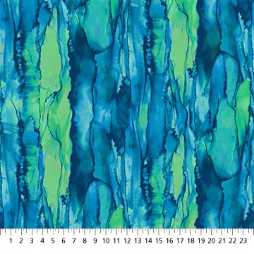 Bliss Bold and Bright - Reflections (Blue Lagoon) - DP23889-43 (1/2 Yard)