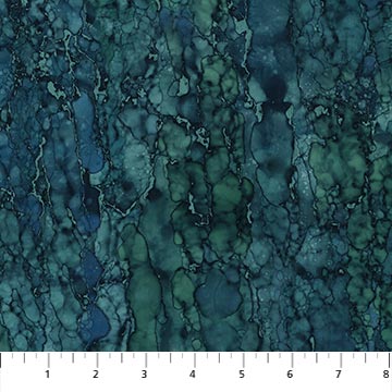 Journey -  Alcohol Ink Coordinate (Blue/Green) - DP23901-66 (1/2 Yard)