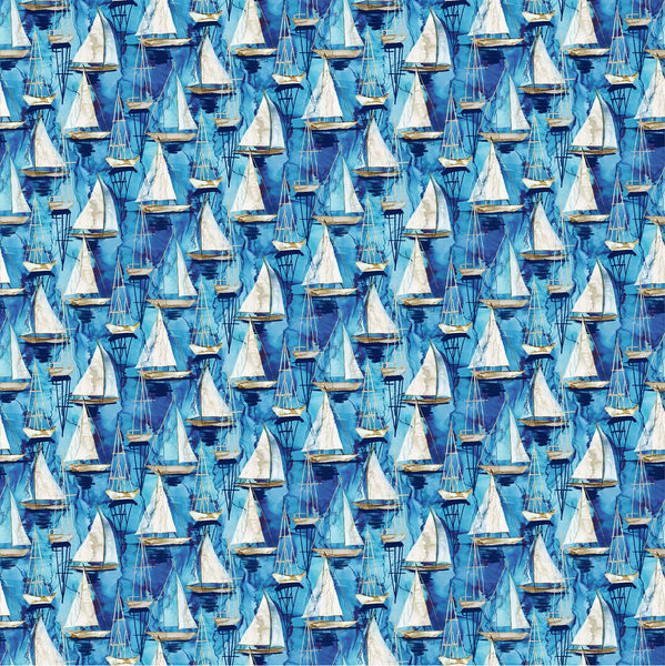 Sail Away - DP24164-44 (1/2 Yard)