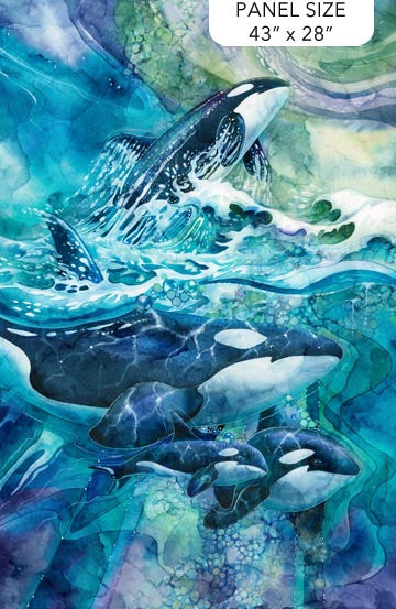 Whale Song - Panel - DP24980-44 (43x28")