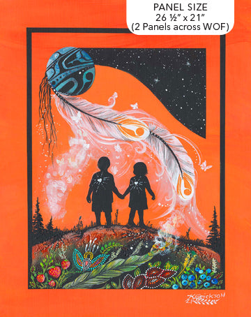 Northcott - The Journey Home - DP4800-54 (Panel 26.5 x 21", 2 panels across WOF)