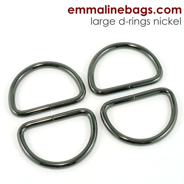 D-Rings (4 Pack) - 1 1/2" (38 mm) (5 finishes)