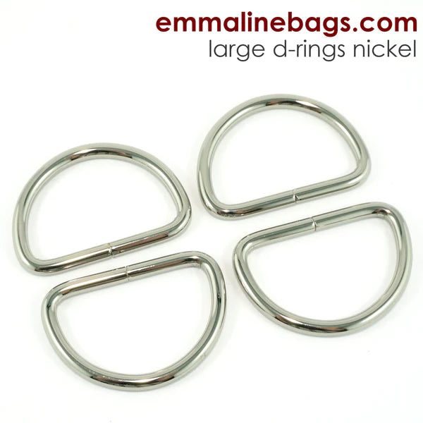 D-Rings (4 Pack) - 1 1/2" (38 mm) (5 finishes)