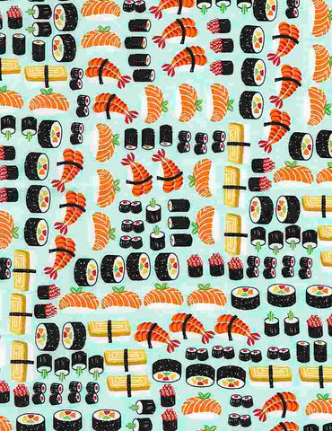 Food/Beverage - Sushi - FOOD-C5244 (1/2 Yard)