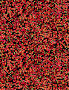 Holiday Spice - Packed Winter Berries - CM8517 (1/2 Yard)