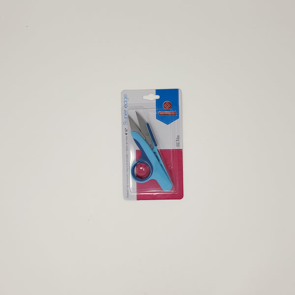 Mundial - Super-Edge 4.5" Thread Clip Scissors (Blue)