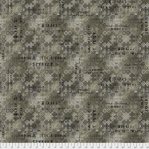 Tim Holtz - Abandoned - Faded Tile - Neutral - PWTH129.NEUTRAL (1/2 Yard)