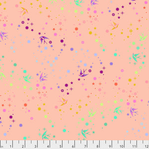 Tula Pink - True Colors - Fairy Dust - Sherbet - PWTP133.SHERBET (1/2 Yard)