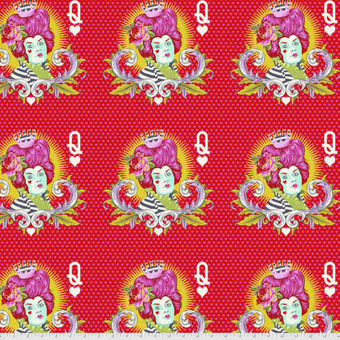 Tula Pink - Curiouser & Curiouser - The Red Queen - Wonder - PWTP160.WONDER (1/2 Yard)